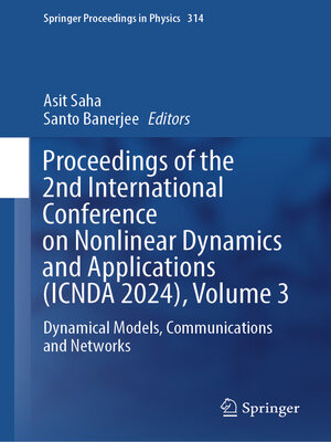 cover image of Proceedings of the 2nd International Conference on Nonlinear Dynamics and Applications (ICNDA 2024), Volume 3
